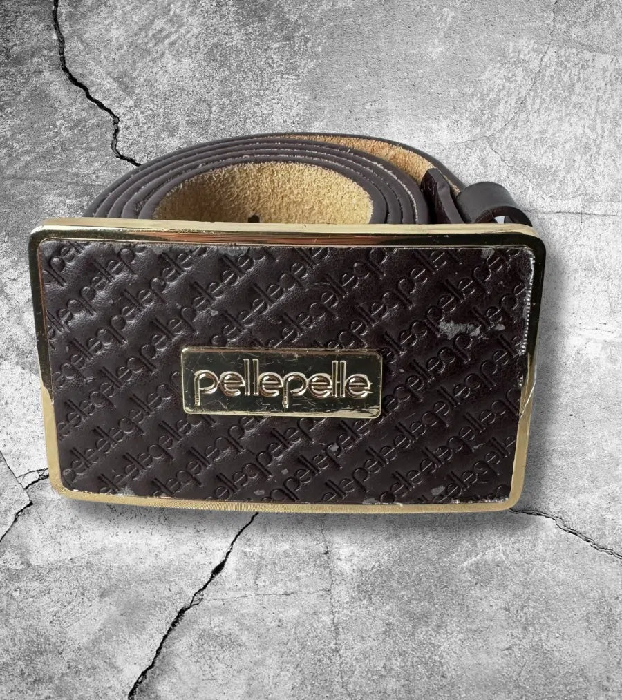 Pelle Pelle Goldschnallen Gürtel